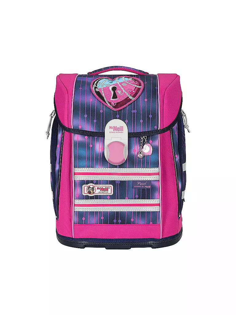 MC NEILL | Schultaschen Set 4tlg McLight Ergo Primero Pearl | lila