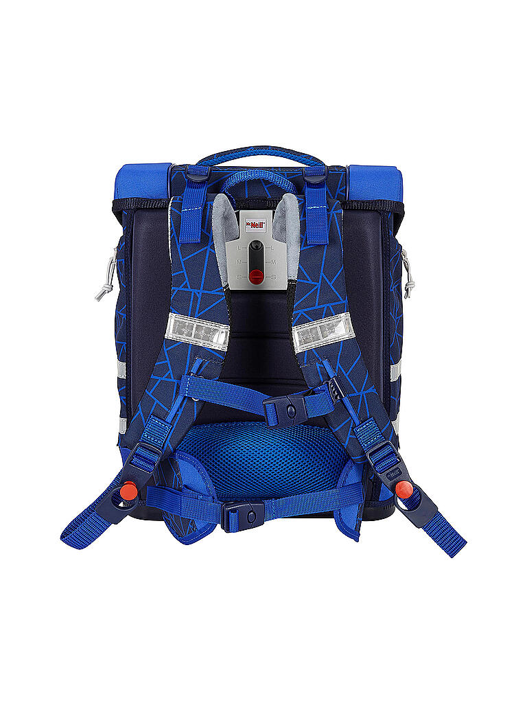 MC NEILL | Schultaschen Set 4tlg McLight Ergo Primero Wild | blau