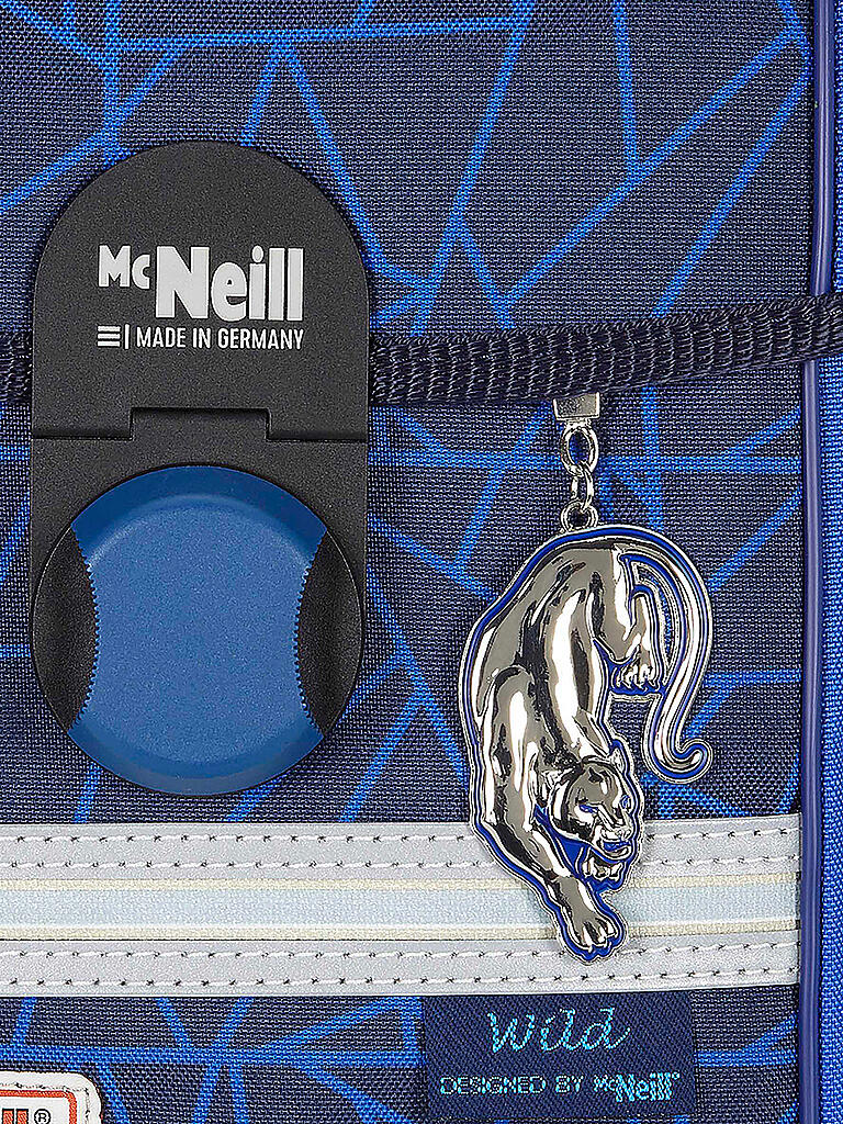 MC NEILL | Schultaschen Set 4tlg McLight Ergo Primero Wild | blau
