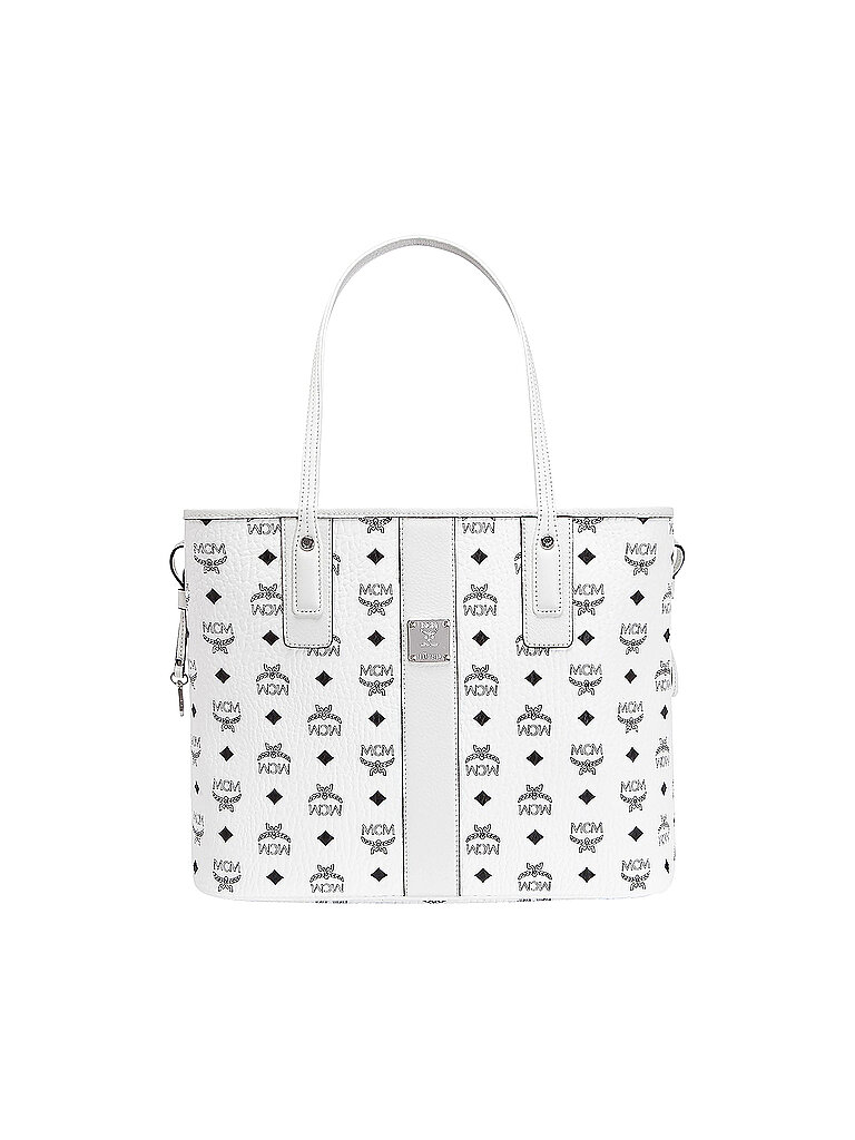MCM Wendetasche - Shopper LIZ Medium weiss