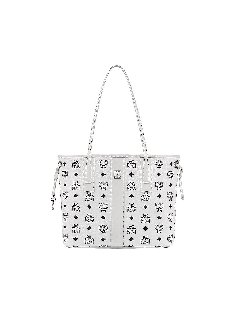 MCM Wendetasche - Shopper LIZ Small weiss