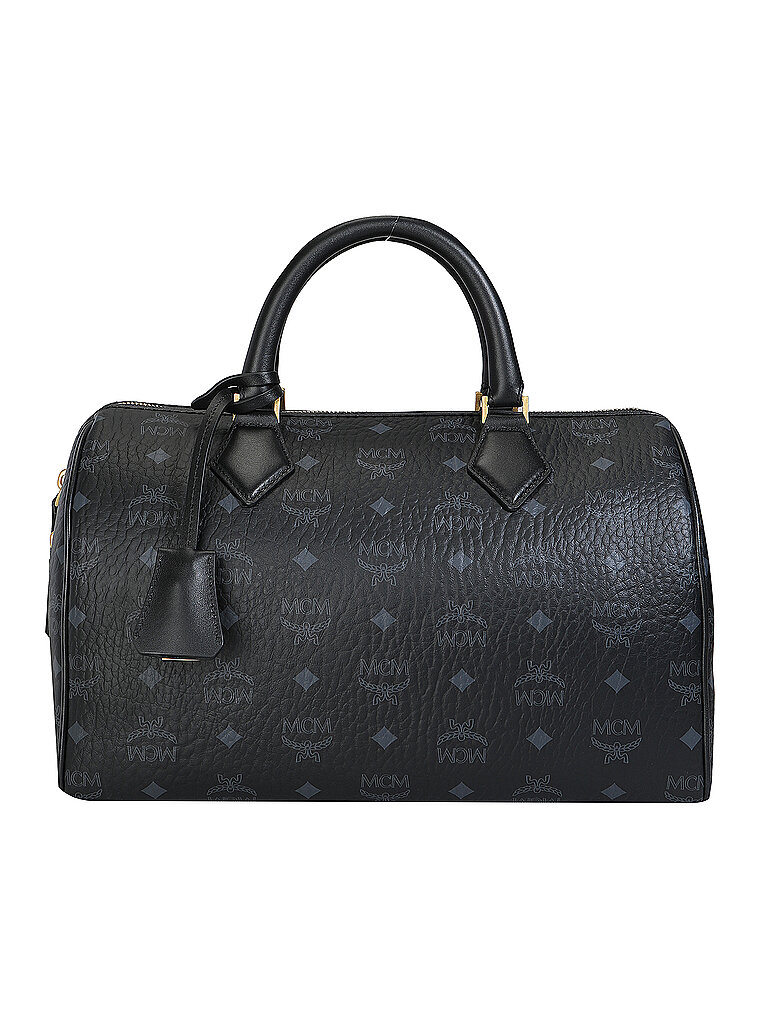 MCM Tasche - Henkeltasche ELLA VISETOS BOSTON schwarz