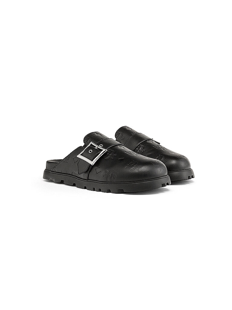 MCM Lederschuh - Mules schwarz