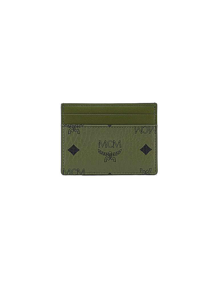 MCM Kartenetui AREN Mini olive
