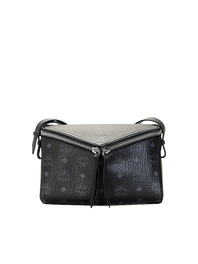 MCM Ledertasche - Umhängetasche DIAMANT Small schwarz