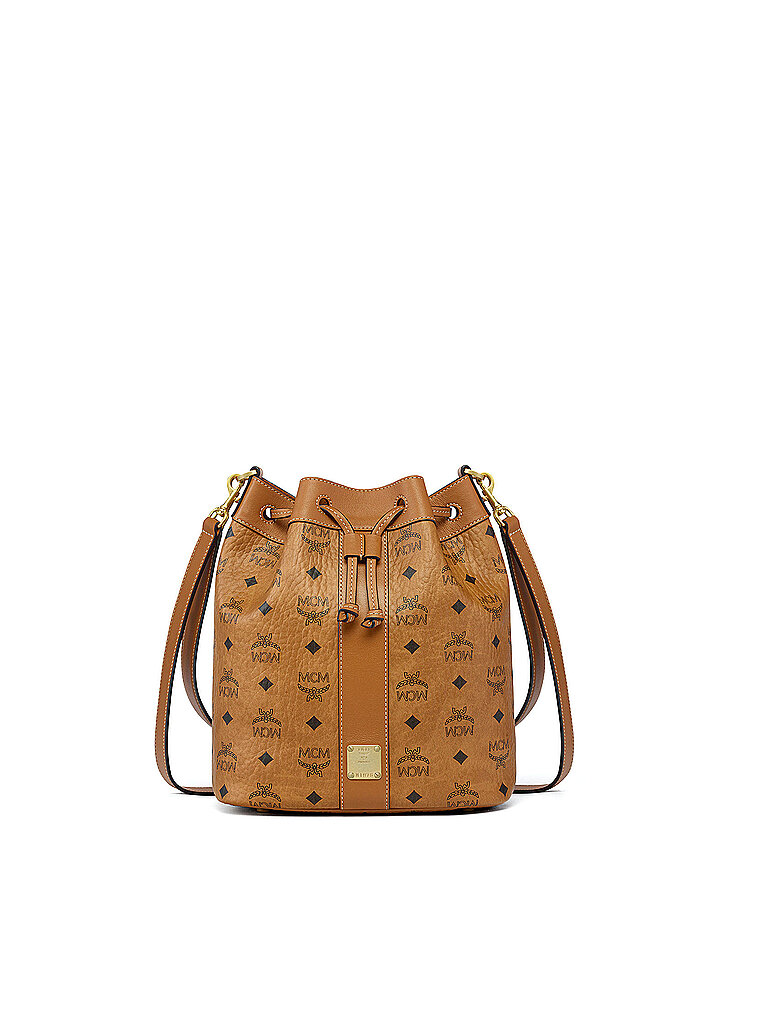 MCM Tasche - Bucket Bag DESSAU VI Medium braun