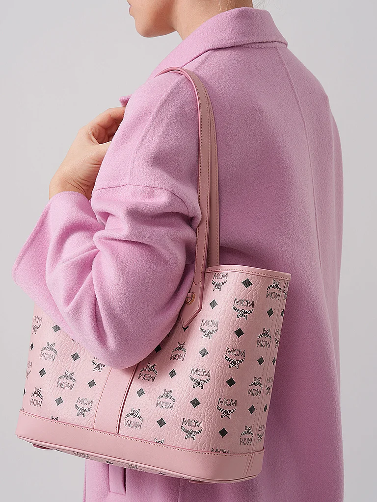 MCM Tasche - Shopper LIZ Small rosa damen 2