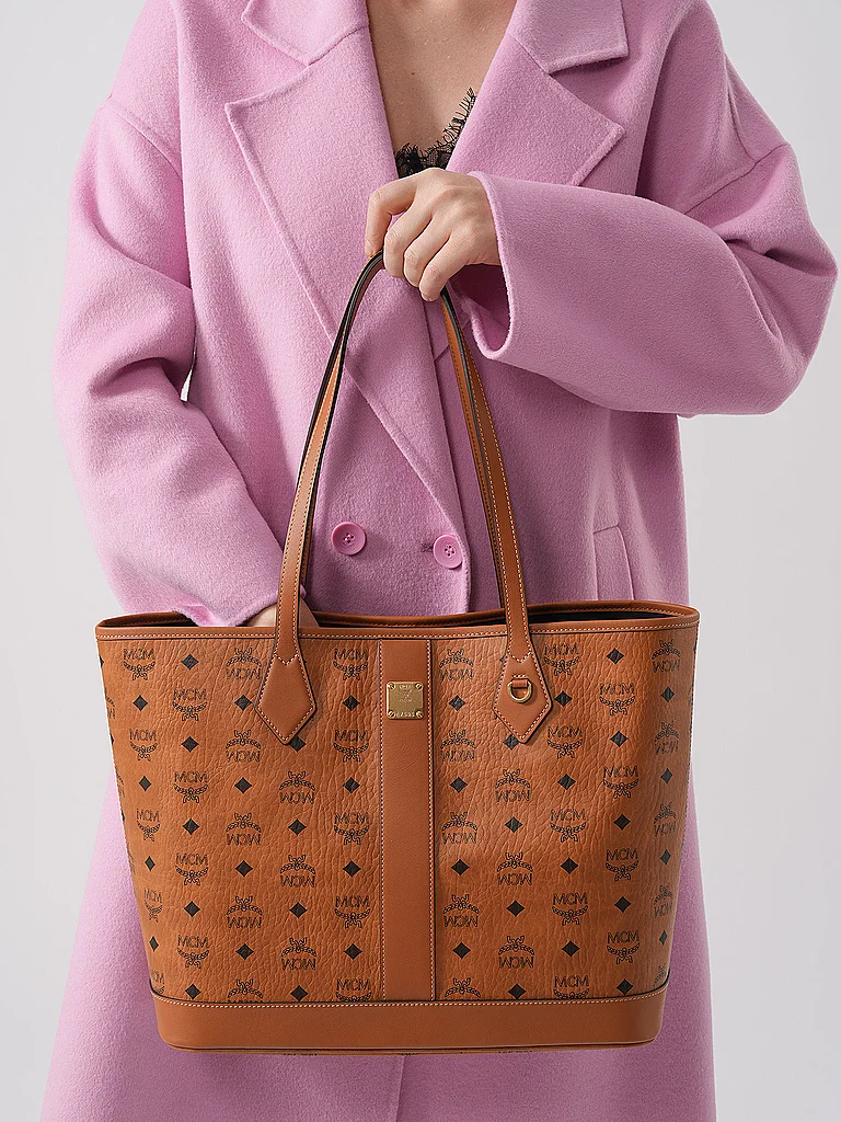 MCM Borsa - Shopper LIZ Medium marrone