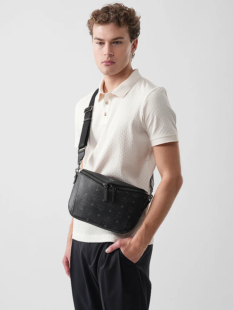 MCM Tasche - Umhängetasche DIAMOND Small schwarz herren 2