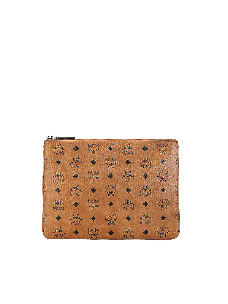 MCM Kosmetiktasche AREN IN VISETOS braun