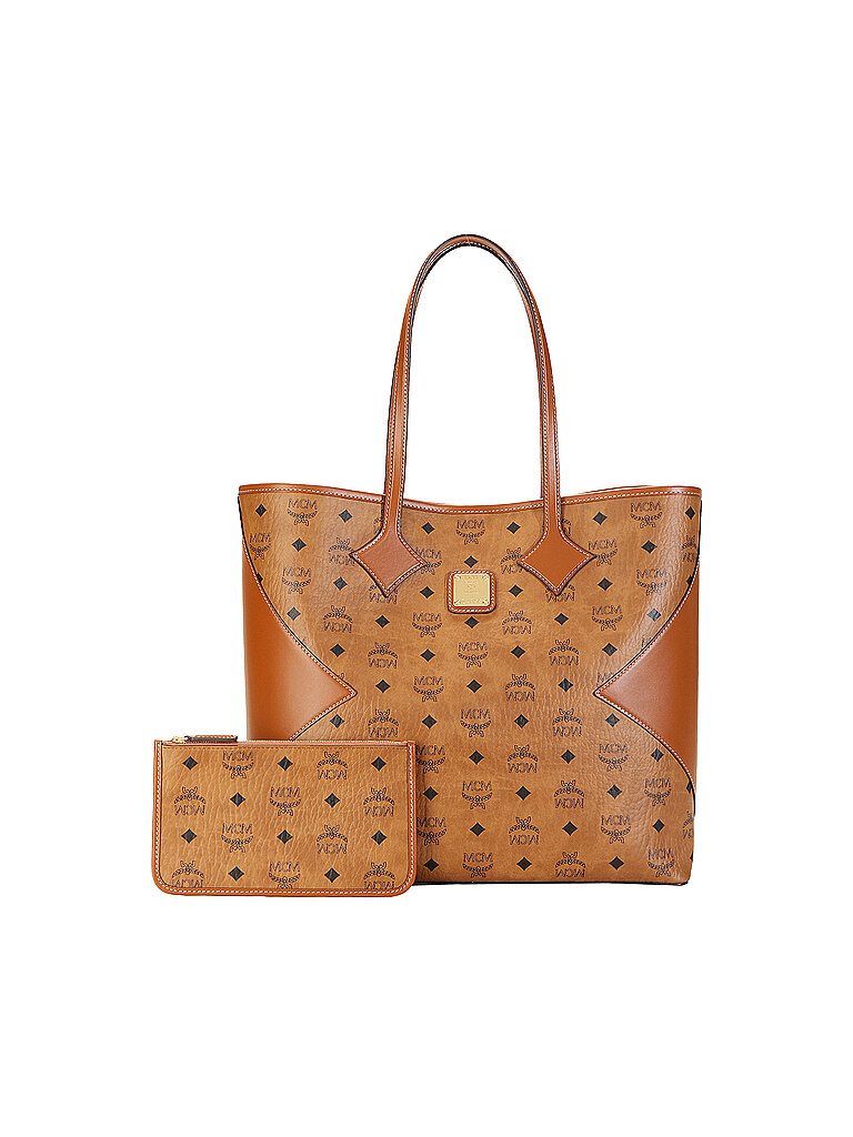 MCM Ledertasche - Shopper DIA VI Large hellbraun