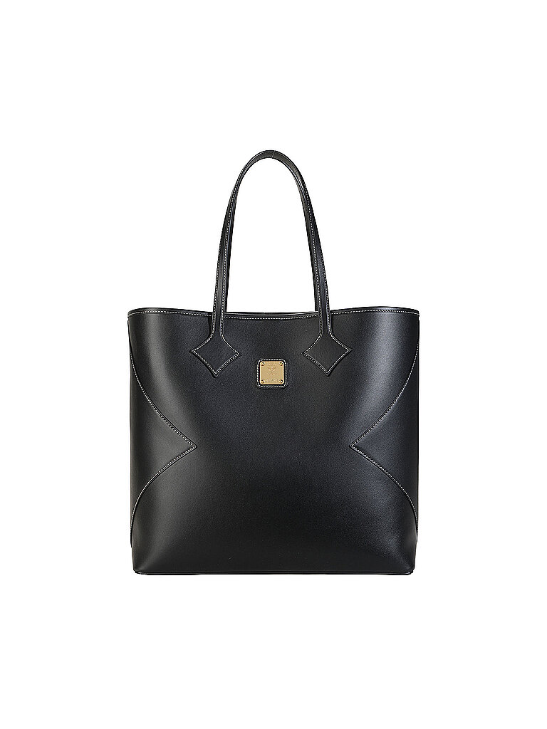 MCM Ledertasche - Shopper DIA Large schwarz