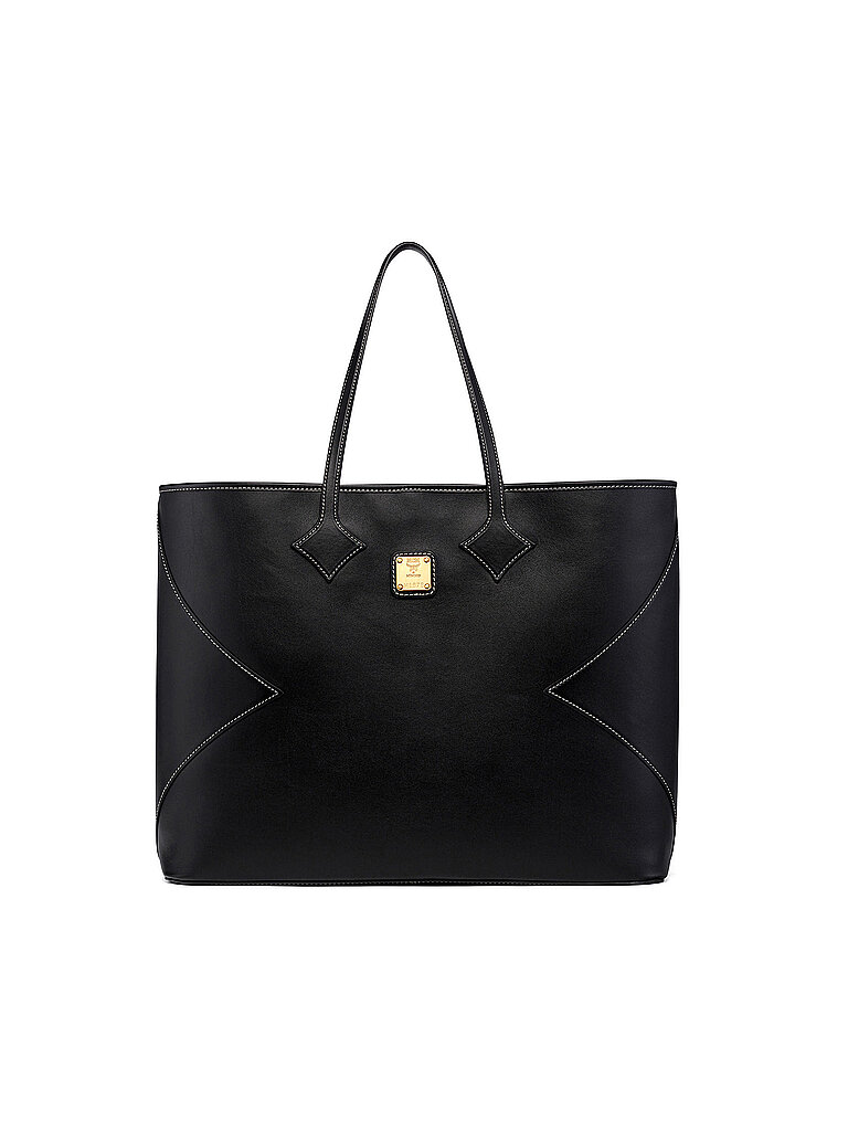 MCM Ledertasche - Shopper DIA Xlarge schwarz