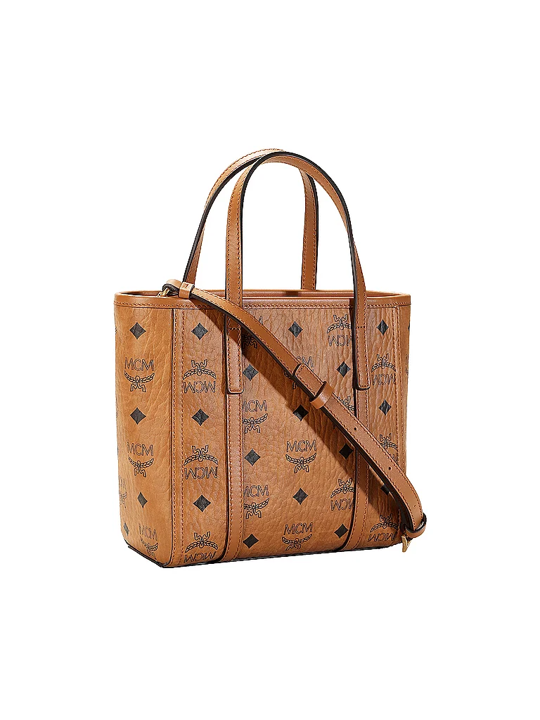 MCM Sac - Cabas TONI VI marron clair
