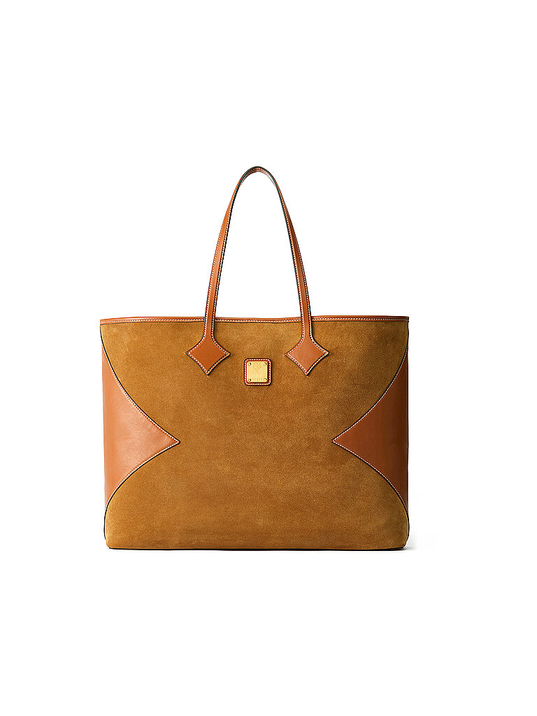 MCM Ledertasche - Shopper DIA braun