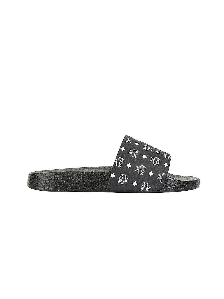 MCM | Badeschuhe - Sandalen COLLECTION WOMAN SLIDE | schwarz