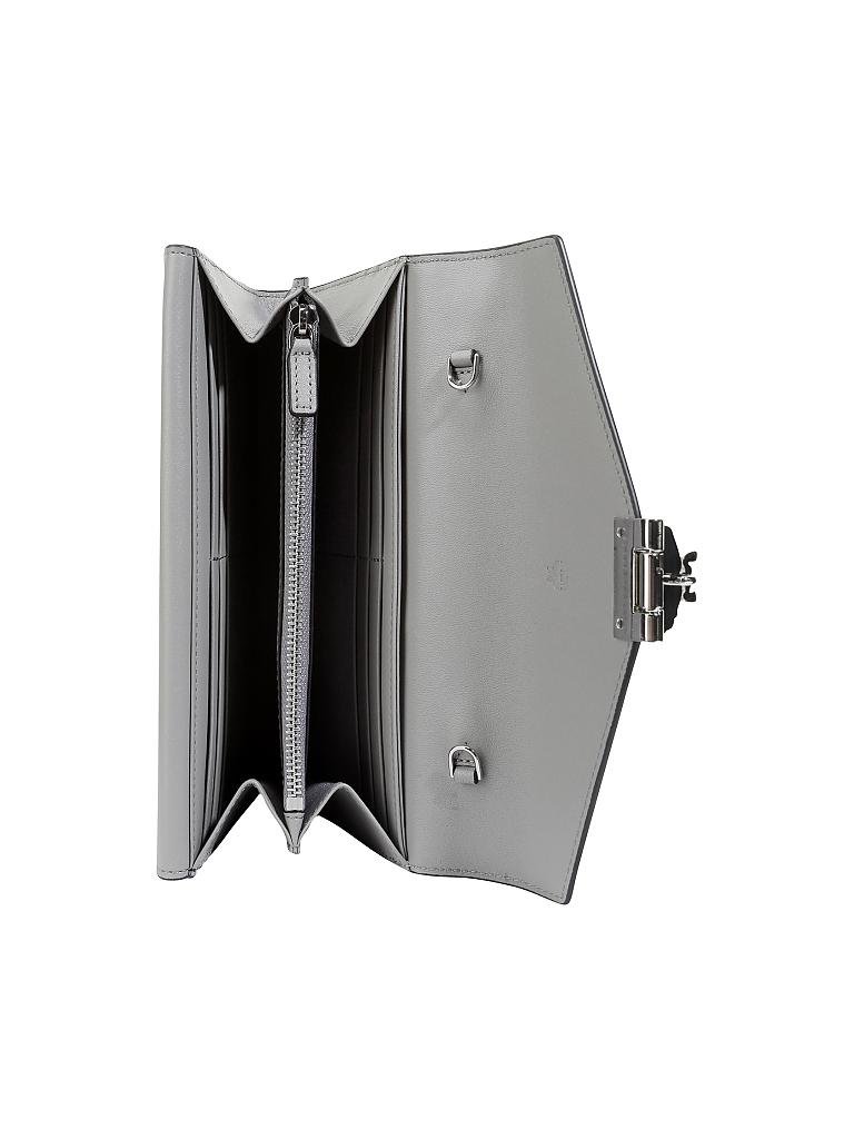 MCM | Clutch - Geldbörse "Patricia Visetos" | silber