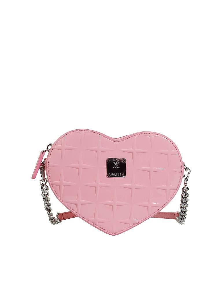 MCM | Lacktasche - Minibag "Patricia Diamond" | rosa