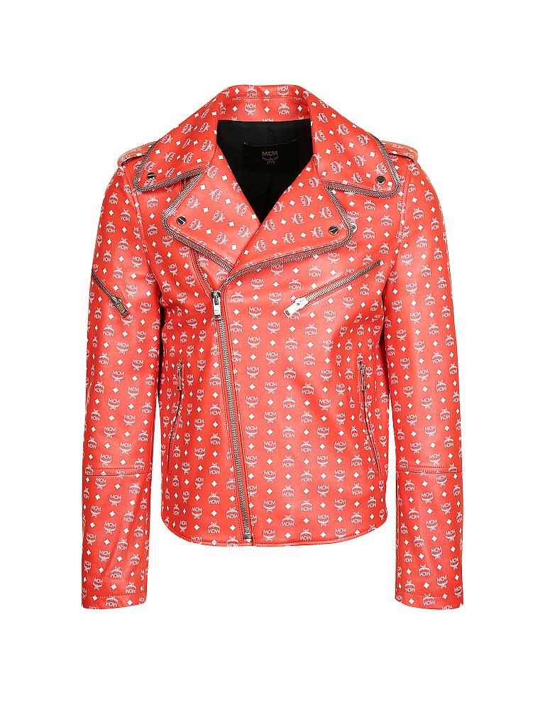 MCM | Lederjacke | rot