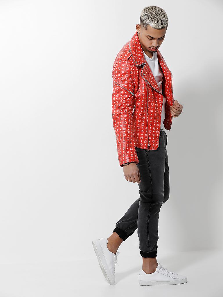 MCM | Lederjacke | rot