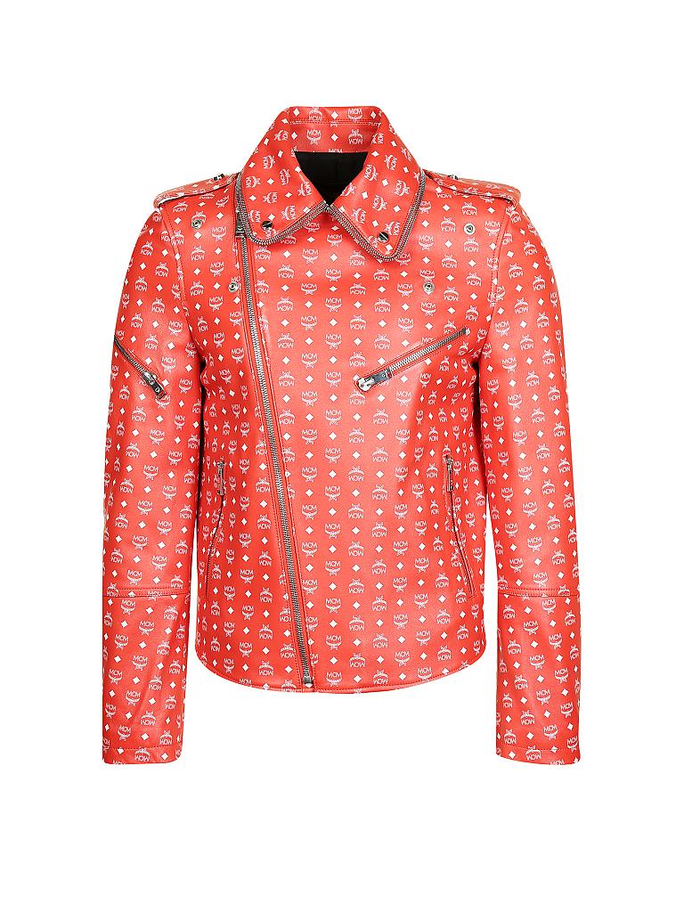 MCM | Lederjacke | rot