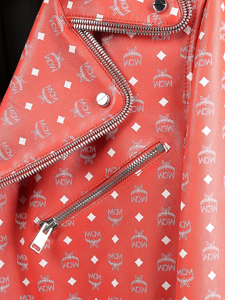 MCM | Lederjacke | rot