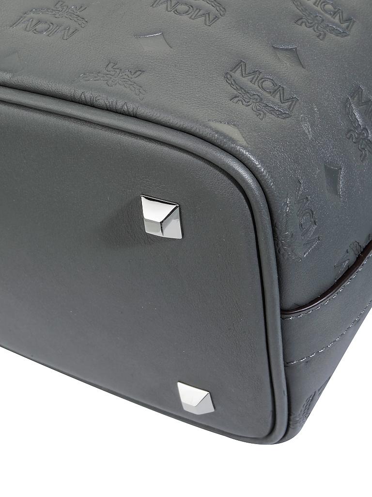 MCM | Ledertasche - Beuteltasche "Essential" | grau