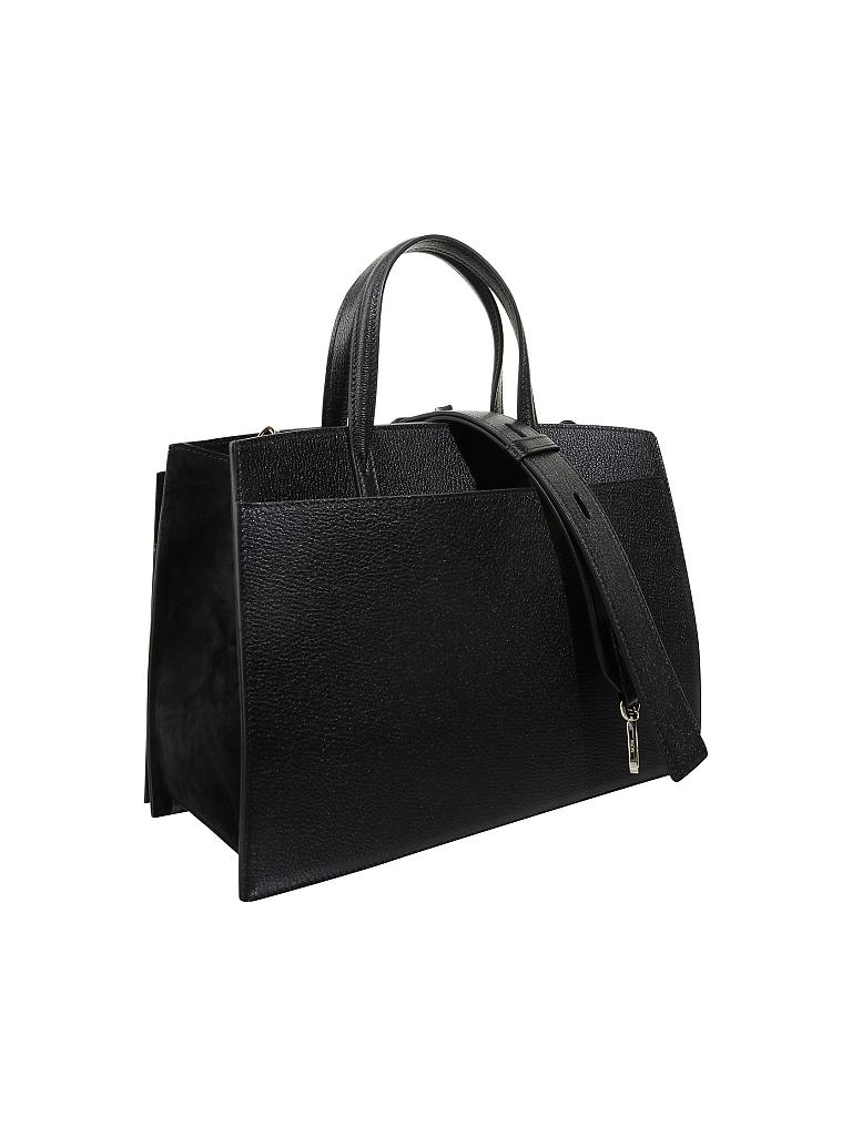 MCM | Ledertasche - Henkeltasche "Milano"  M | schwarz