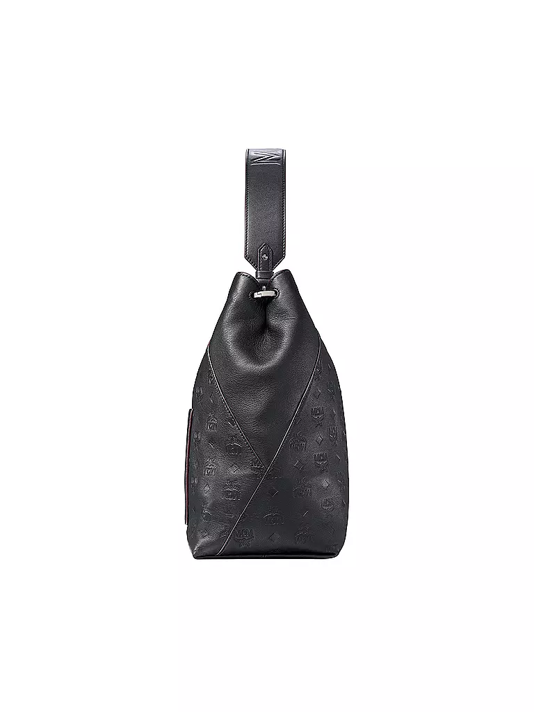 MCM | Ledertasche - Hobo Bag KLARA L | schwarz