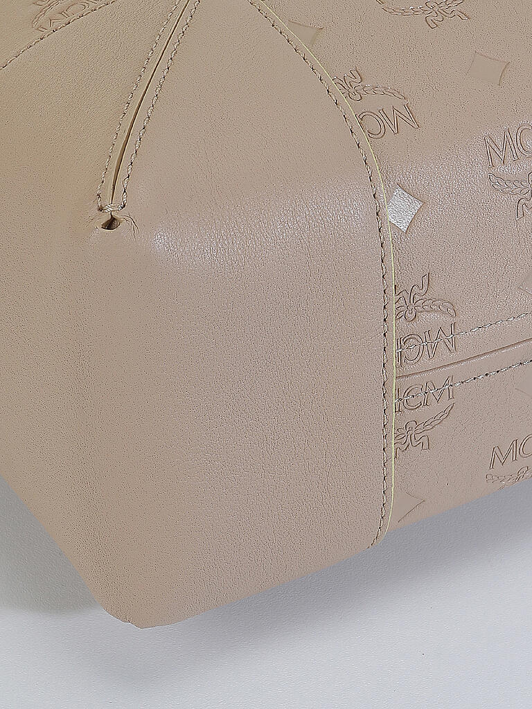 MCM | Ledertasche - Hobo Bag M | beige