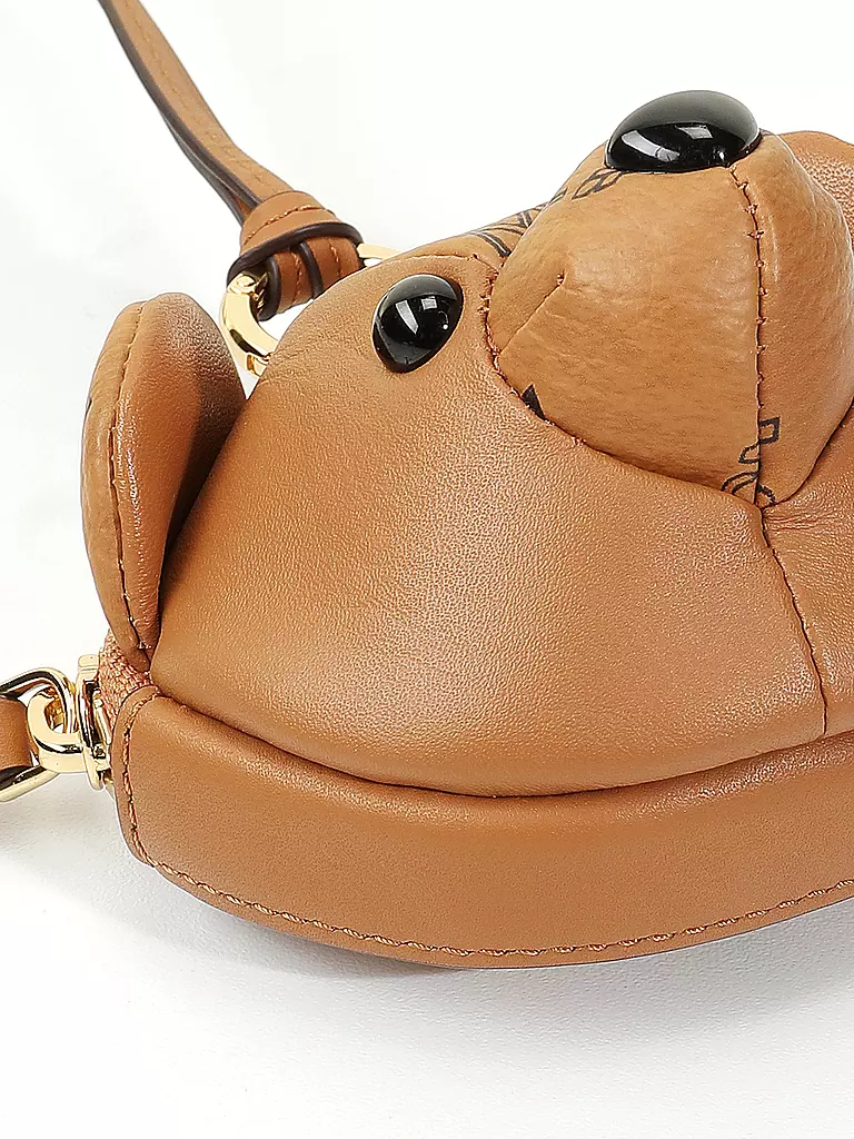 MCM | Ledertasche - Mini Bag AREN CHARM BEAR | braun