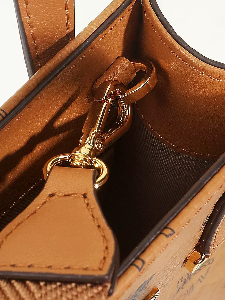 MCM | Ledertasche - Mini Bag VERITAS VISETOS XMini | braun