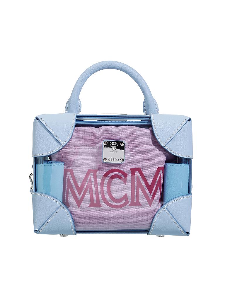 MCM | Ledertasche - Minibag "Soft Berlin" | blau