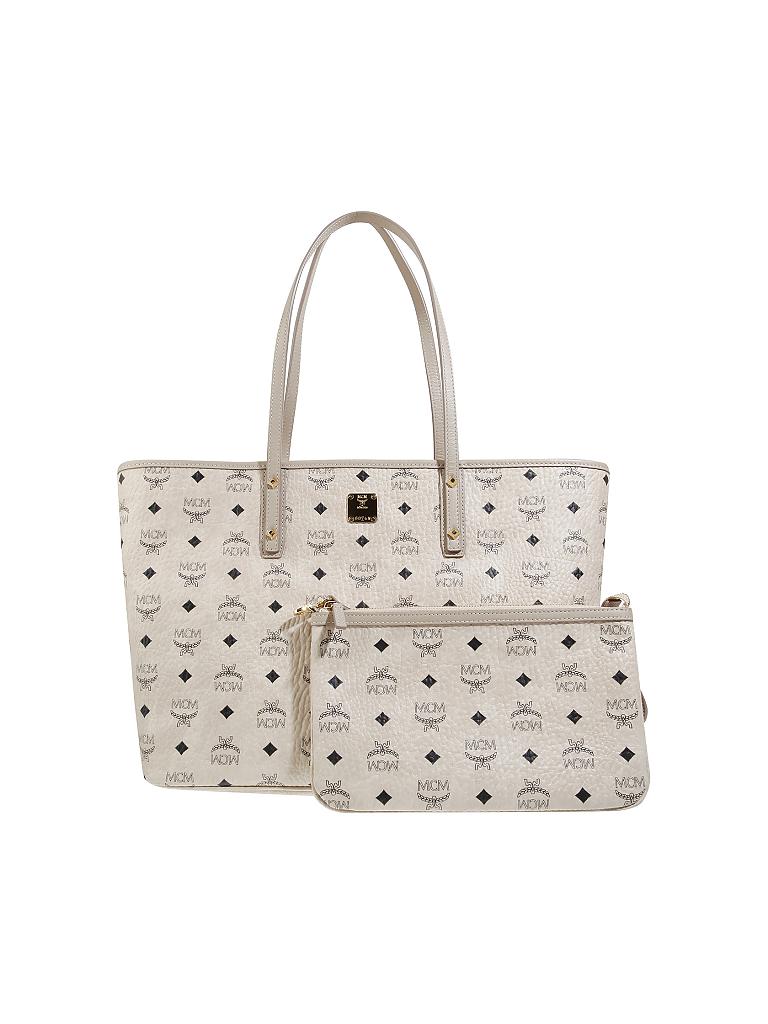 MCM | Ledertasche - Shopper  "Anya" Medium | beige