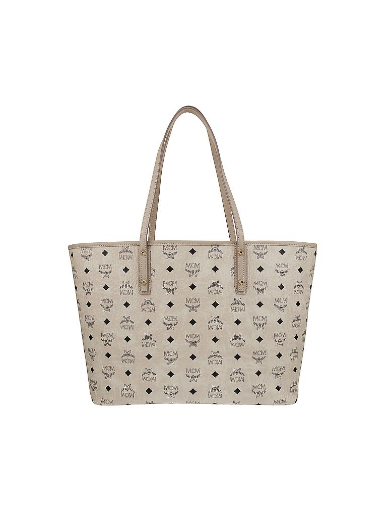 MCM | Ledertasche - Shopper  "Anya" Medium | beige