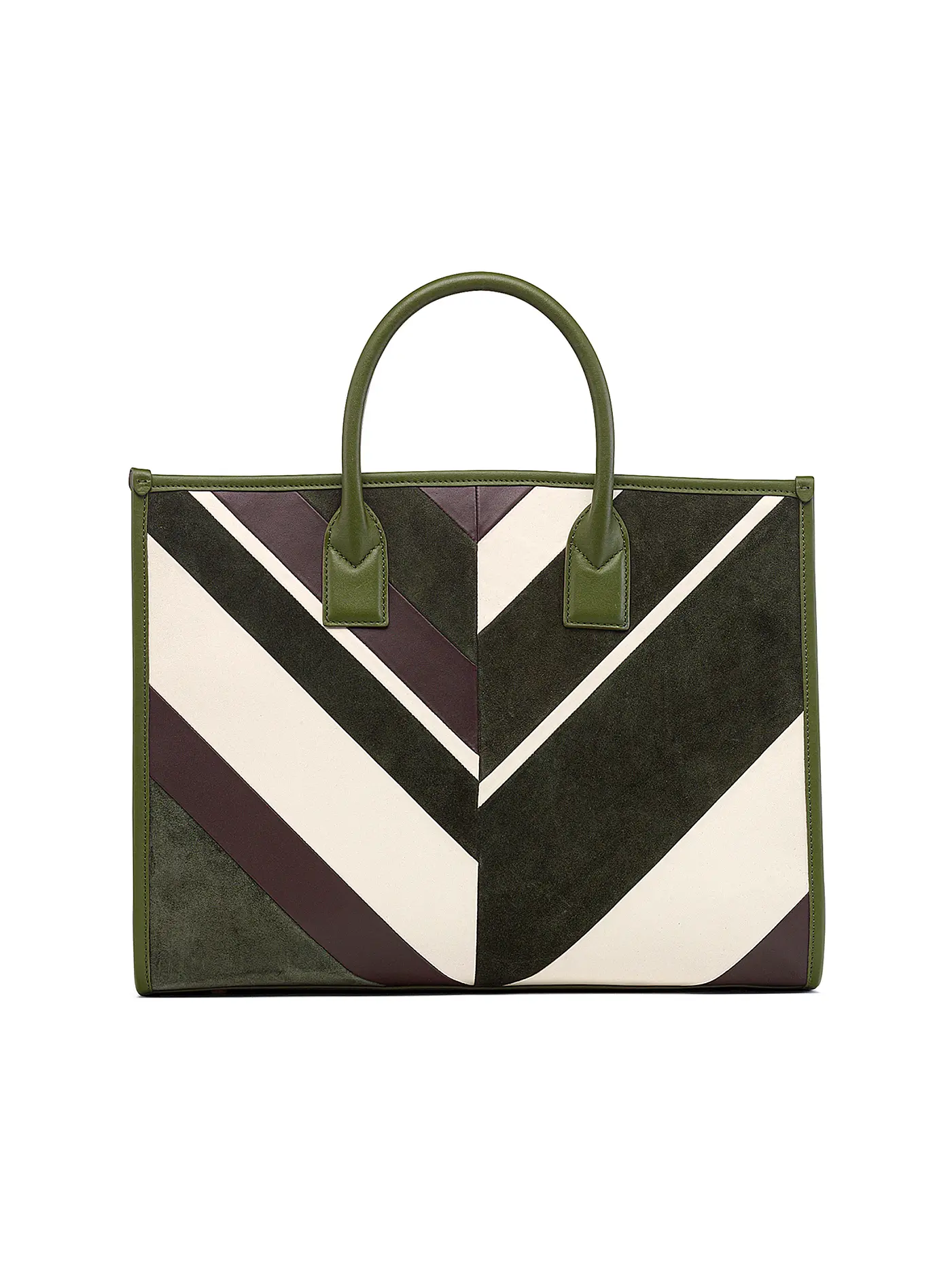 MCM | Ledertasche - Tote Bag MUNCHEN | olive