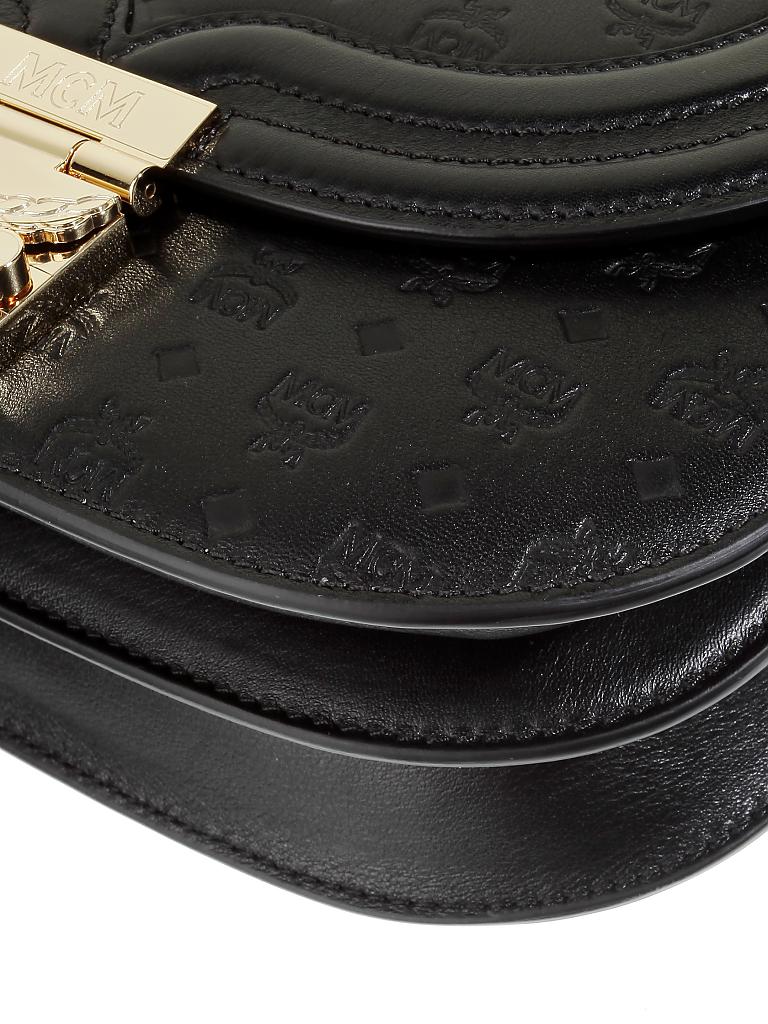MCM | Ledertasche - Umhängetasche | schwarz