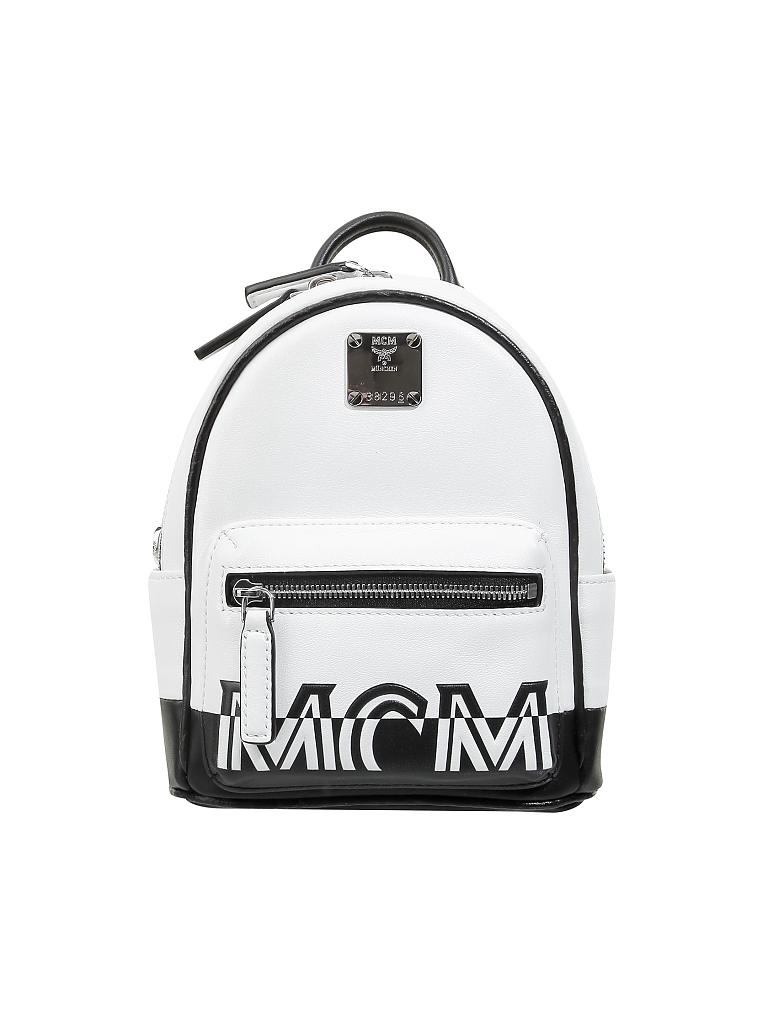 MCM | Minibag - "Contrast" | weiß