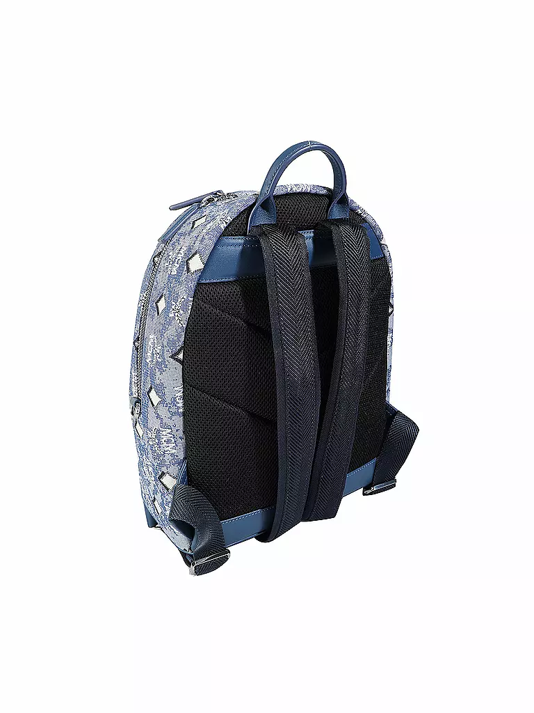 MCM | Rucksack Vintage Jacquard | blau