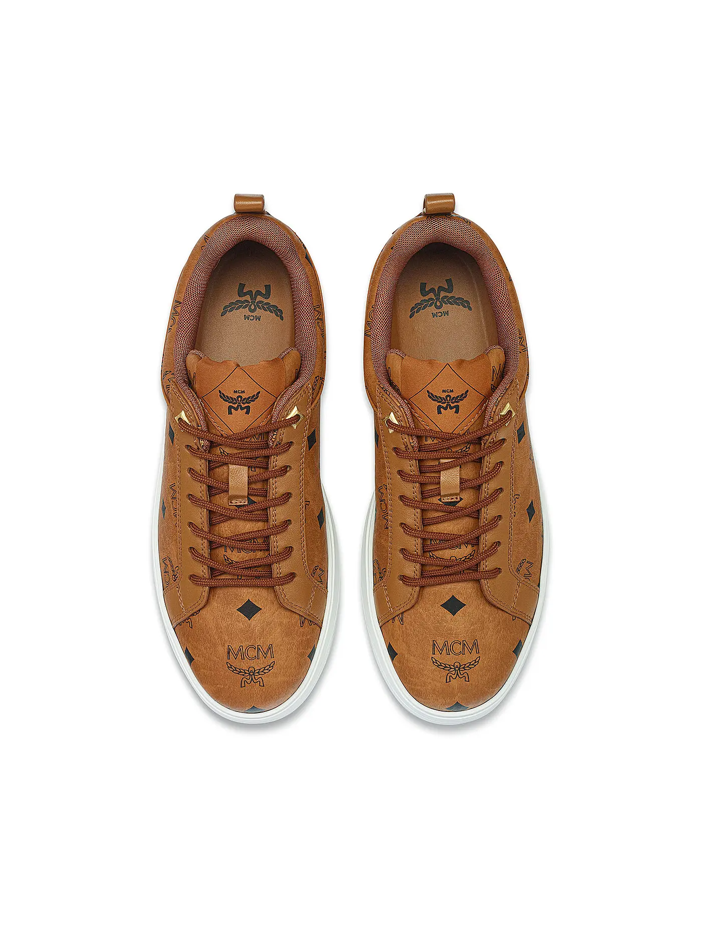 MCM | Sneaker NEO DERBY VISETOS | hellbraun