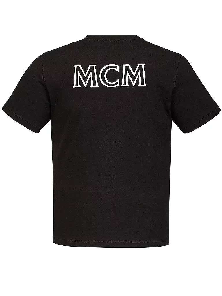 MCM | T-Shirt  | schwarz