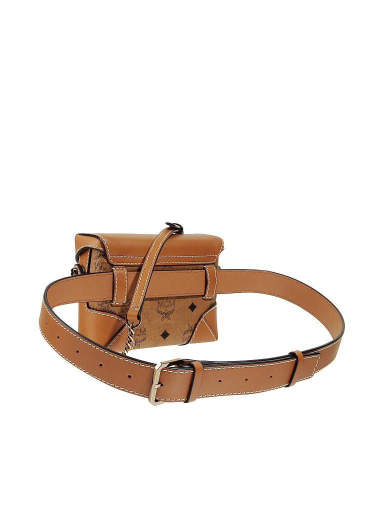 MCM | Tasche - Bauchtasche/Crossbodytasche "Soft Berlin" | braun