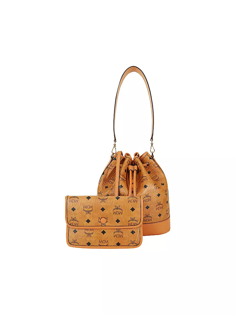 MCM | Tasche - Bucket Bag DESSAU M | braun