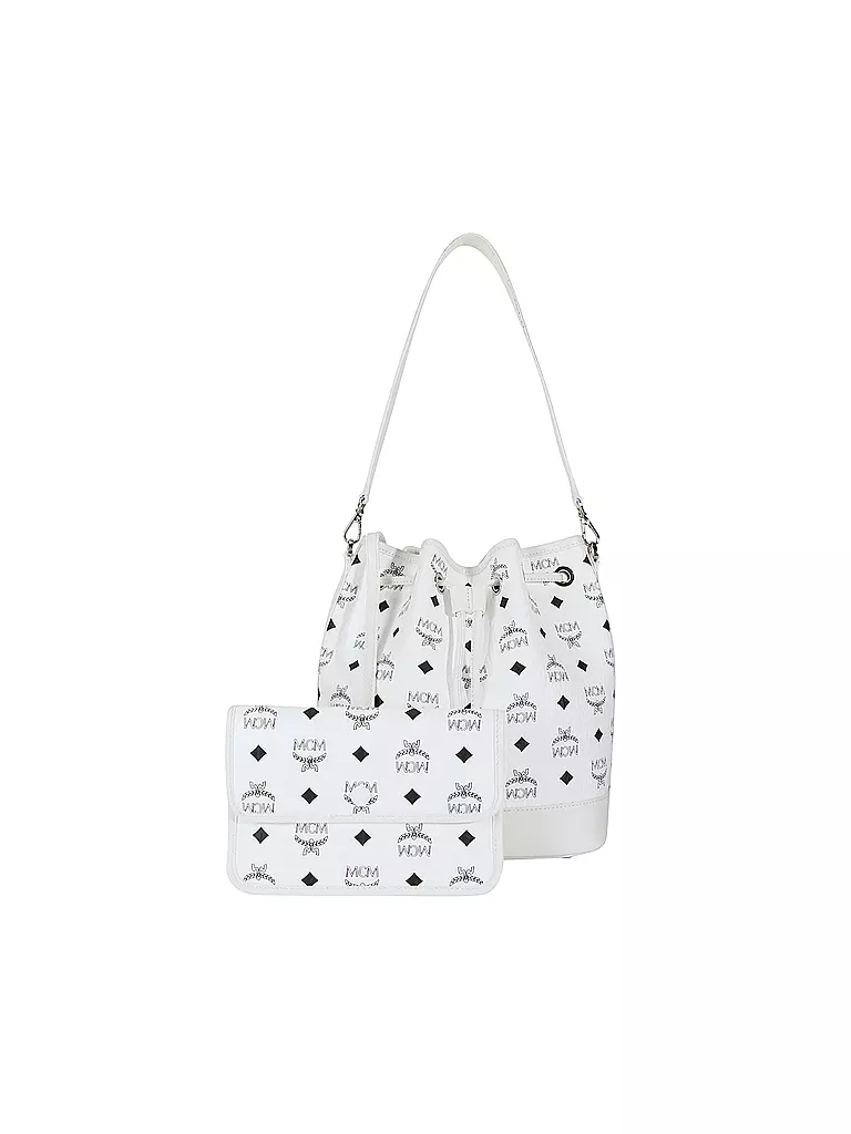 MCM | Tasche - Bucket Bag DESSAU M | weiss