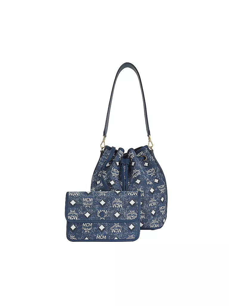 MCM | Tasche - Bucket Bag DESSAU Medium  | blau