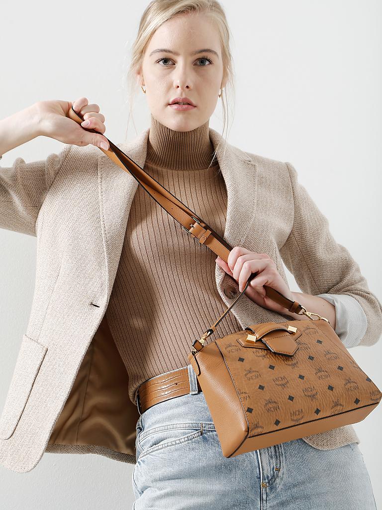 MCM | Tasche - Crossbody Essentiel Visetos S | braun