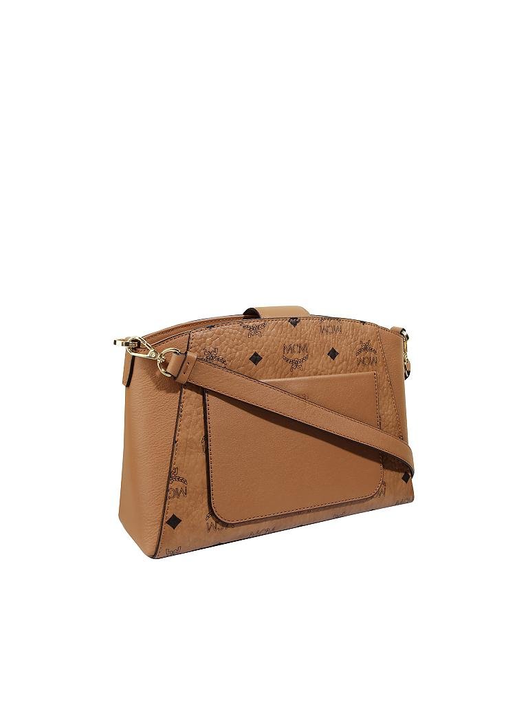 MCM | Tasche - Crossbody Essentiel Visetos S | braun