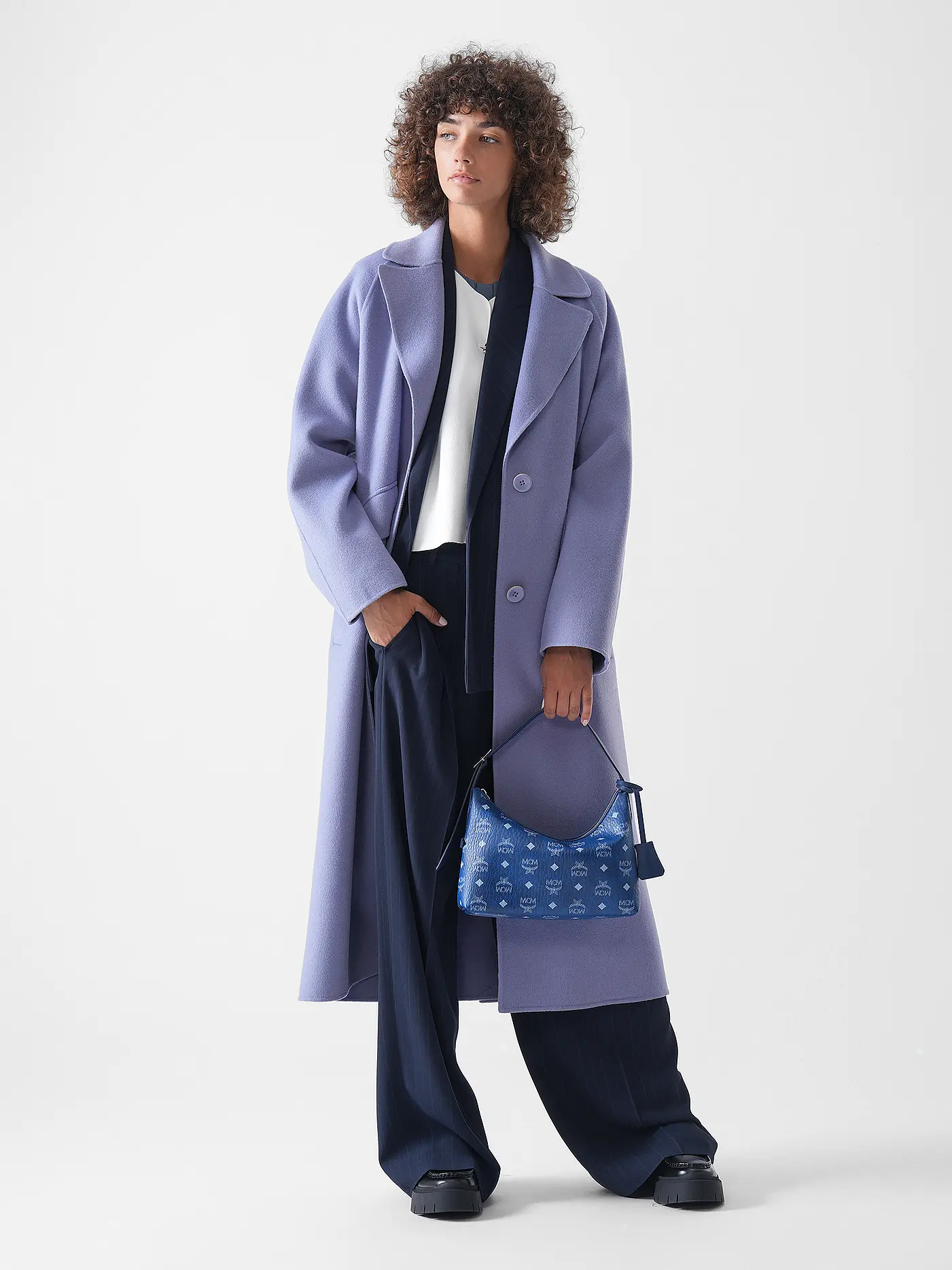MCM | Tasche - Hobo AREN  | blau