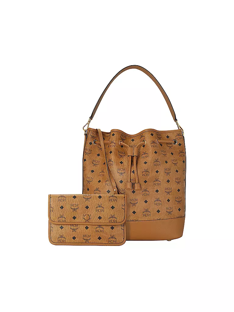 Mcm Beuteltasche Kordelzug Tasche Mcm MCM Tasche Hobo DESSAU Large