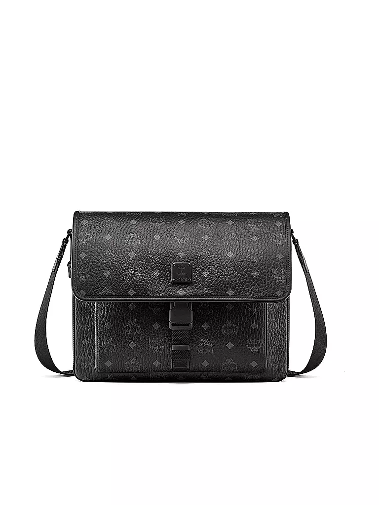 Schwarze Tasche Damenmode Messenger Bag Einfache und vielseitige